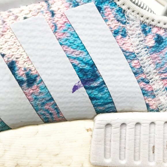 ADIDAS Boost Nmd R1 Easter Tie Dye Blue Pink Athletic Shoes Sneakers Womens 6 - Picture 10 of 16